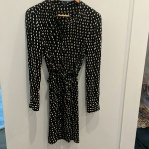 Madewell long sleeve dress